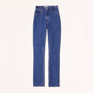 Abercrombie & Fitch Ultra High Rise 90s Slim Straight Jean - 30L